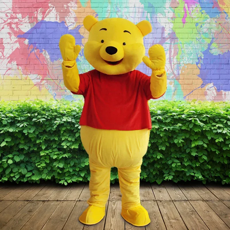 

[Disney] Cosplay cut Winnie the Pooh bear Mascot Costume Cartoon character costume Advertising Costume Party Animal carnival