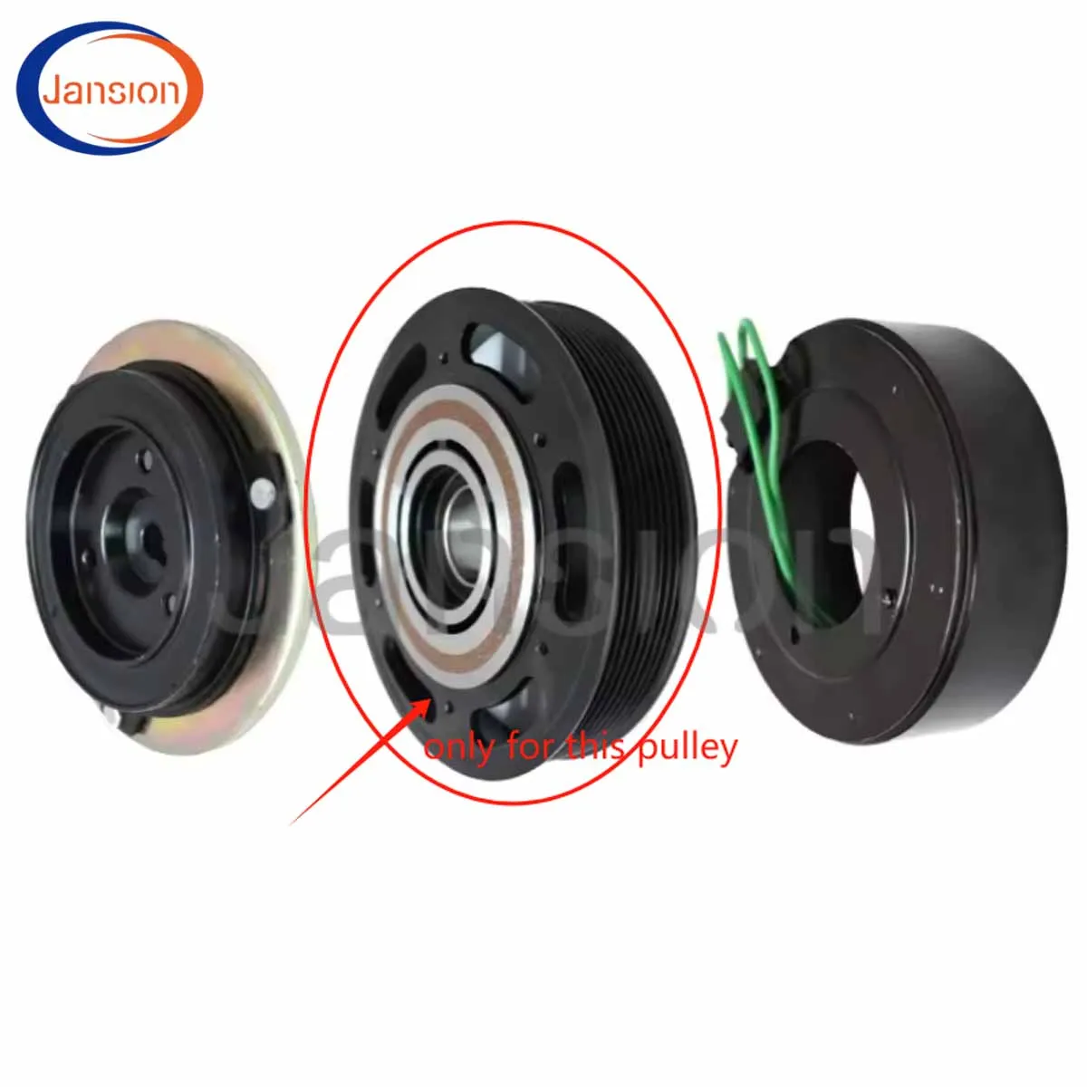 

AC Compressor pulley For Volvo FM FH FH16 Truck 20587125 35113508 85000458 8500458 84094705 851892N 8880100231 92020188