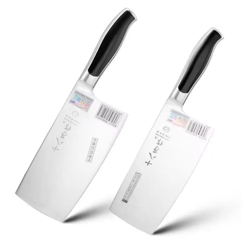 SHIBAZI Sharp มีดครัวสแตนเลส Chef เนื้อ Chopper มีดไม้ Handle Chop กระดูกมีดครัวเครื่องมือทําอาหาร 2 สไตล์