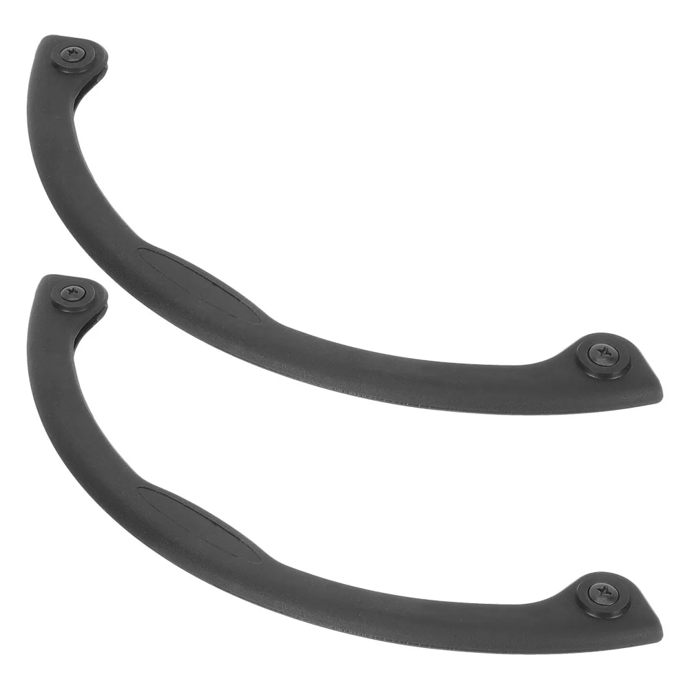 2 Pcs Snowboard Protective Cover Rubber Bumper Strips Deck Edge Protectors Shock Absorbing Guard Covers Lightweight Easy