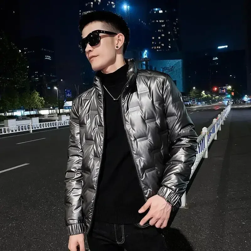 Down Jacket Man Thick Trend 2024 Winter Coat for Men Warm Stylish Fast Delvery On Offer Harajuku Work Novelty In Luxury Designer