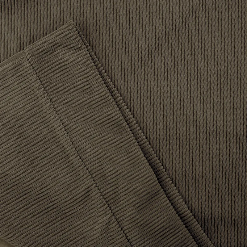 Frühling und Herbst Europäisches Herren-Outdoor-Casual-Sport-Sweatshirt mit Knopfleiste und Stehkragen aus lockerem Cord mit Farbblockmuster – Detail 30