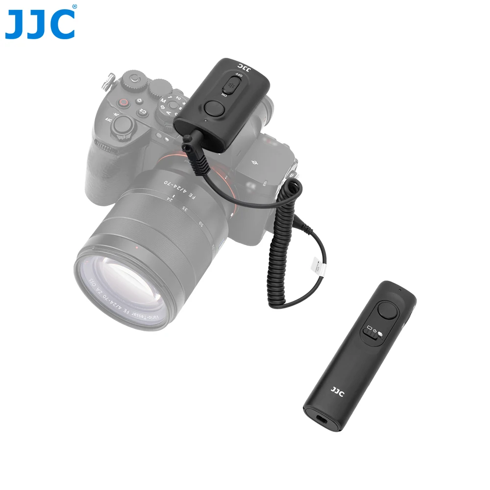 JJC 2.4GHz Wireless Remote Control for Sony A7R VI A7C II A7 V A6700 RX1R III RX1RM3 A7CR for Select Sony Camera with USB-C Port