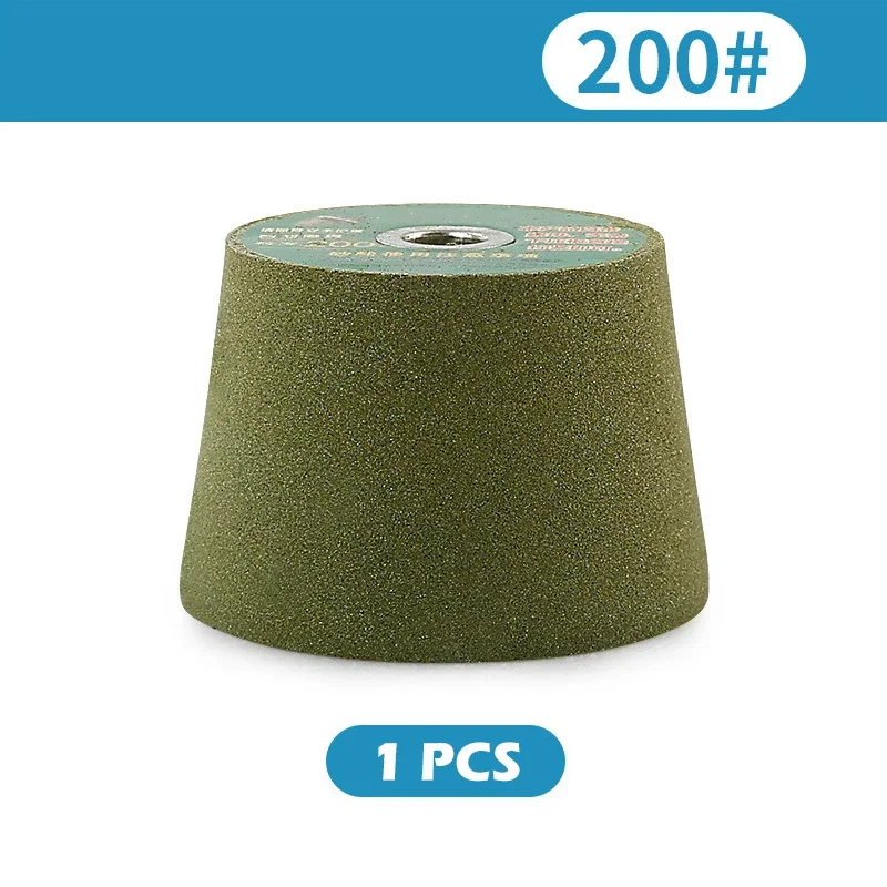 M10 haakse slijper slijpschijf 50/100/200 mesh slijper accessoires bekervormige zand blok polijsten slijpsteen