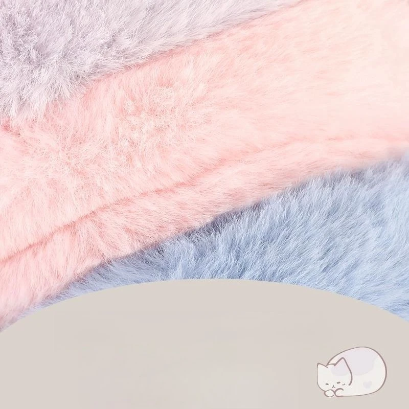 Miniso-bufanda con orejeras para niños, cálida, de felpa, para invierno, cálida, para niñas, cubierta para las orejas, orejera gruesa para bebé