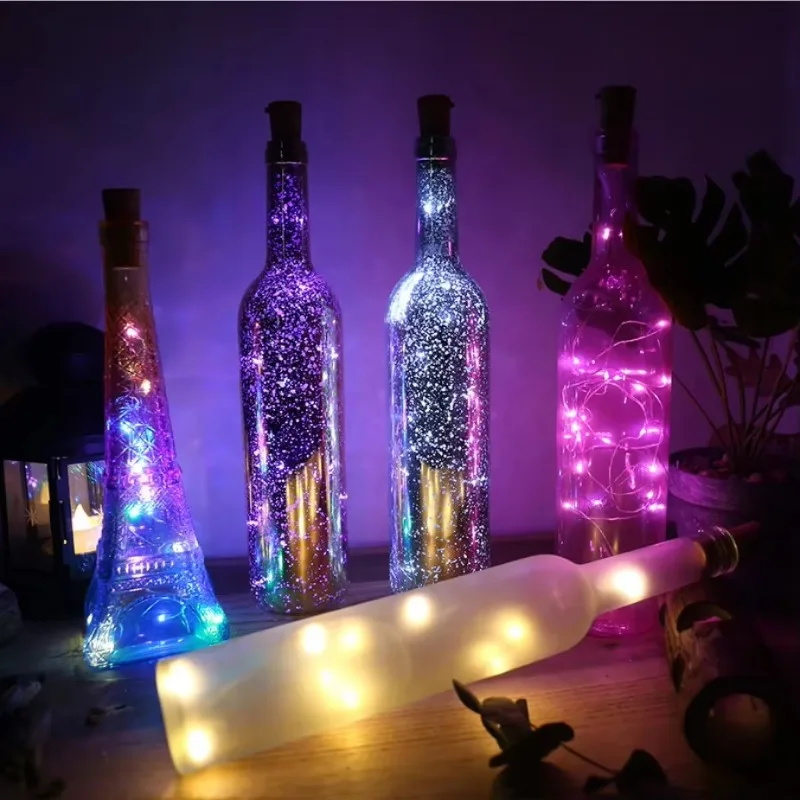 

Garland Light for Home Festoon Led Light Fairy Garland Lights for Room New Year's Christmas Cork Lights Decorations Curtains