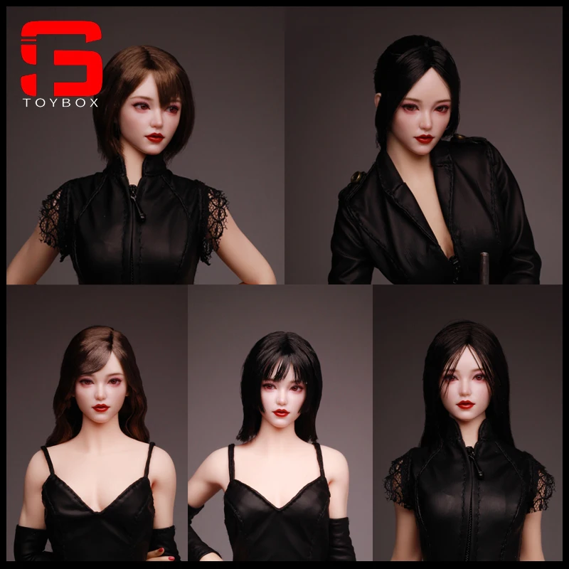 Z6TOYS ZC019 1/6 échelle fille asiatique Xiaoqing yeux mobiles tête sculpter modèle adapté 12 ''femme soldat figurine corps