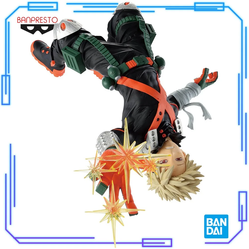 

In Stock Bandai Original Genuine Banpresto Anime My Hero Academia Maximatic Katsuki Bakugo 17cm Collection Model Toy Figure Gift