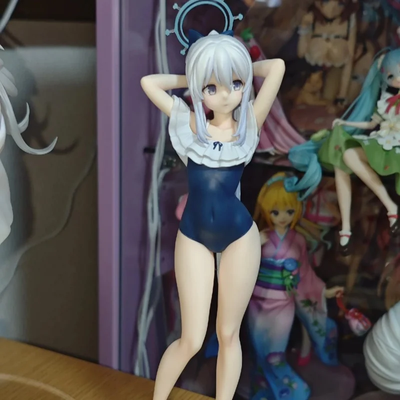 

22 см Blue Archive Купальники Цукиюки Мияко Memory Hall Ver. Фигурка игры аниме красивая девушка настольное украшение подарок