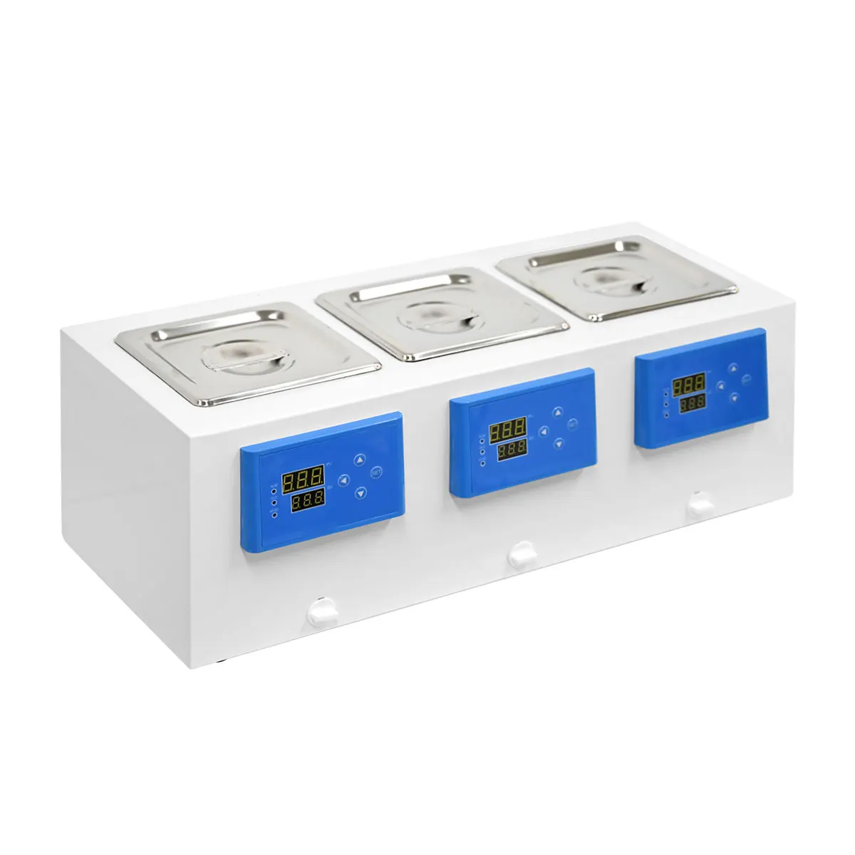 Electric Heating Digital Display Constant Temperature Water Bath Pot, Laboratory Anti-dry-burning Three-hole Water Bath Box