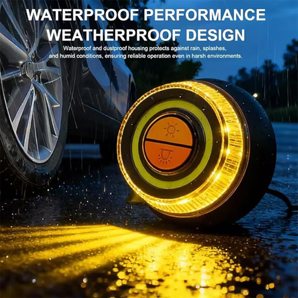 

AOHEWEI V16 Car Motorcycle Roof Warning Light - 360° LED Flash Magnetic Base IP54 Waterproof Single Piece