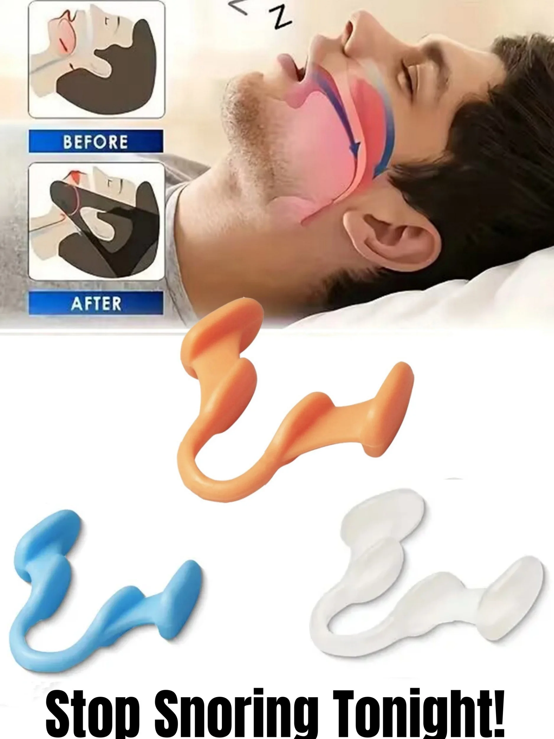 2/4/6/8/10 Stuks Neusklem Anti Snurken Zachte Neusdilatator Stop Snurken Apparaat voor Hulp Gemakkelijk Ademen Verbeteren Slapen Kwaliteit Rhinitis - afbeelding 2