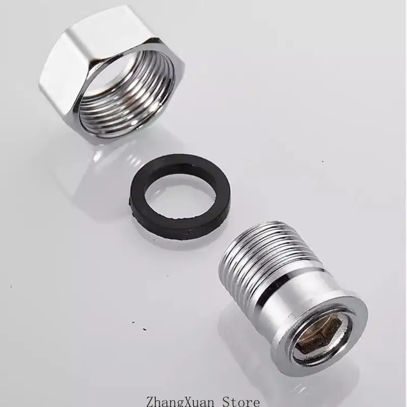 

3xuf 2pcs прочные водные смесители из нержавеющей стали клапаны портативные для домашнего использования