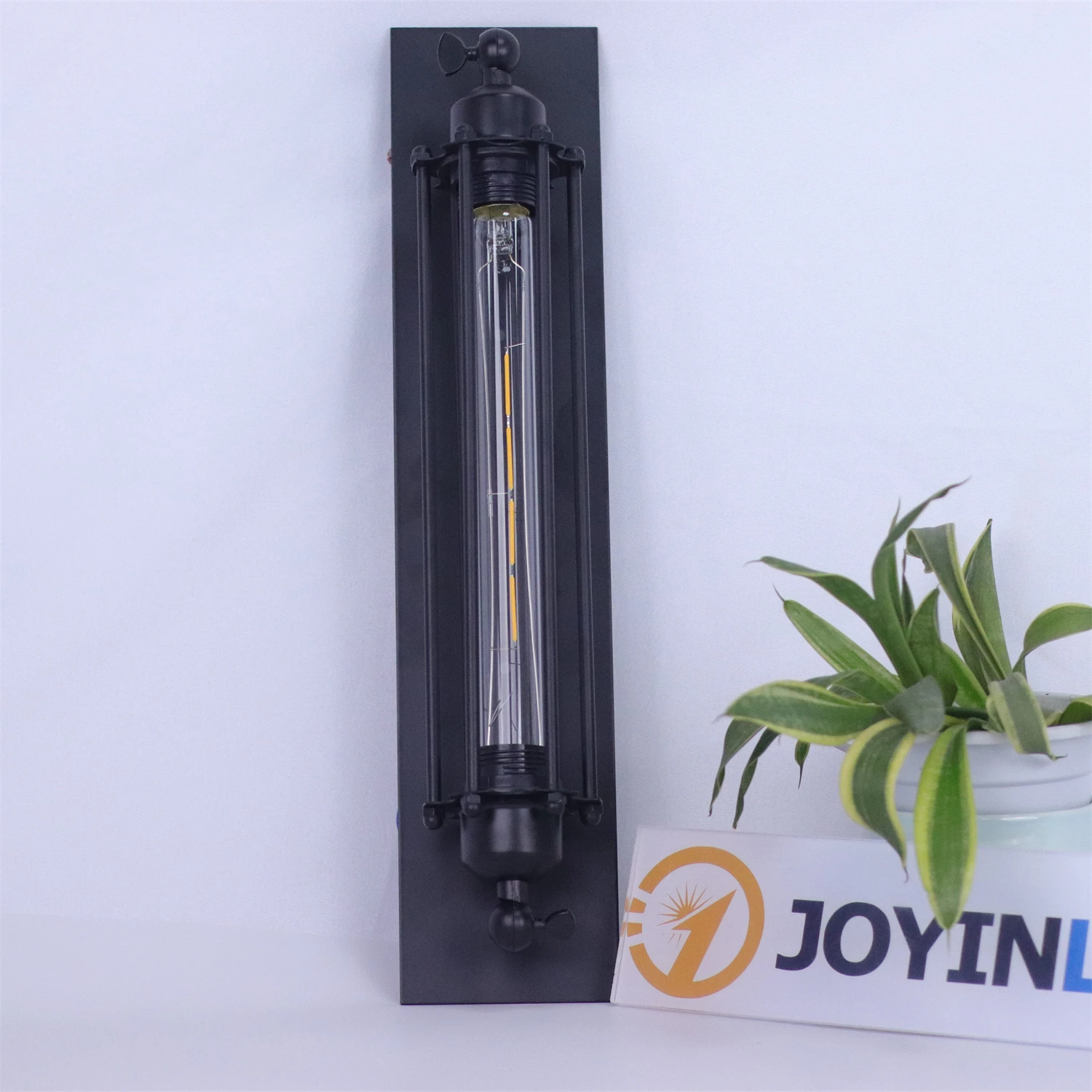 

JOYINLED Loft American Industrial Wind Wall Lamp Retro Creative Wall Light Edison Bulb 40w E27 Restaurant Bedside Wall Sconce