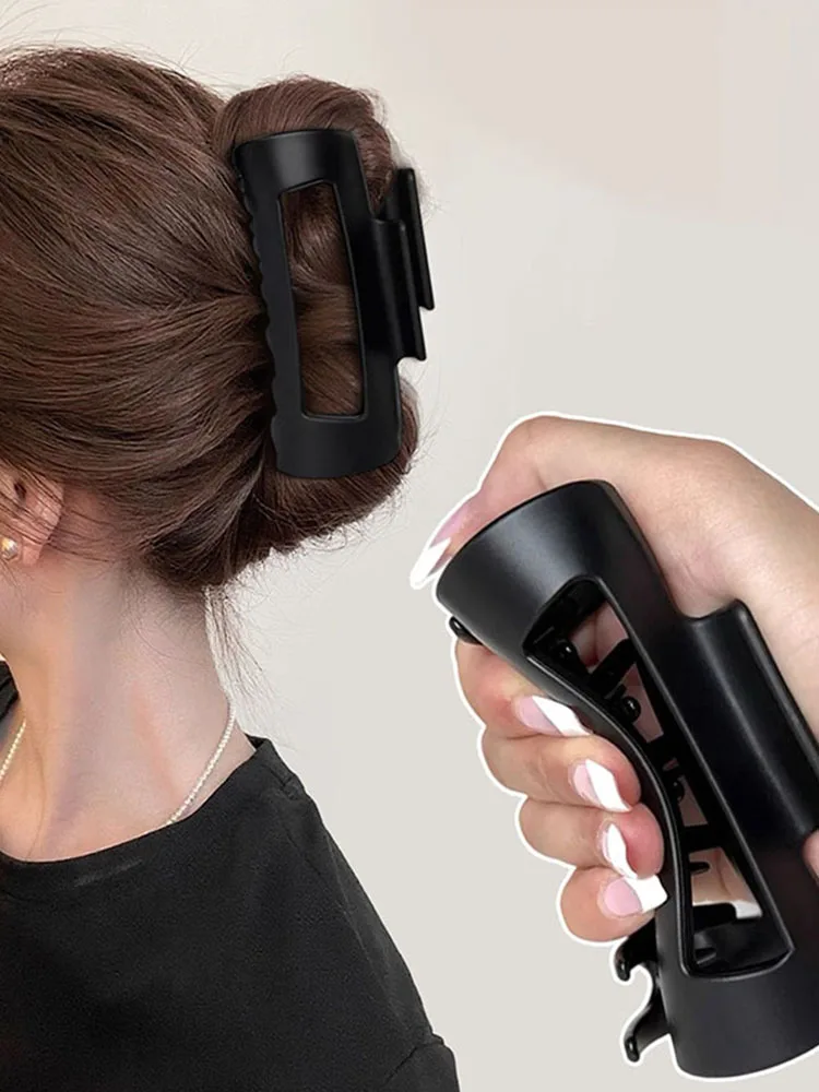 Pince à cheveux en Silicone pour femmes, Barrette en forme de crabe, queue de cheval, pince de bain, accessoires pour cheveux de fille, nouvelle collection