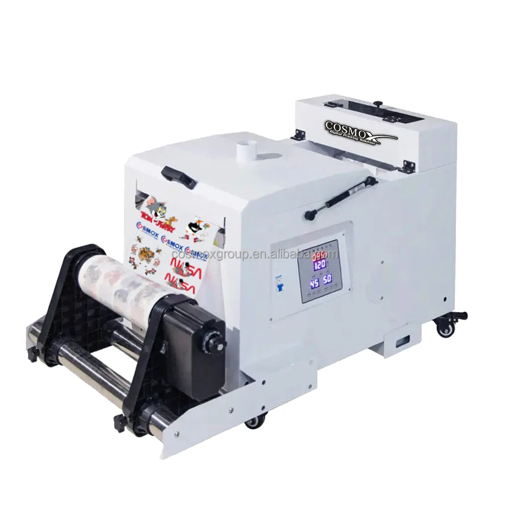 A2 A3 A4 PET فيلم DTF طابعة 40 سنتيمتر 60 سنتيمتر DTF الرقمية لتي شيرت مع اثنين I3200 رأس الطباعة