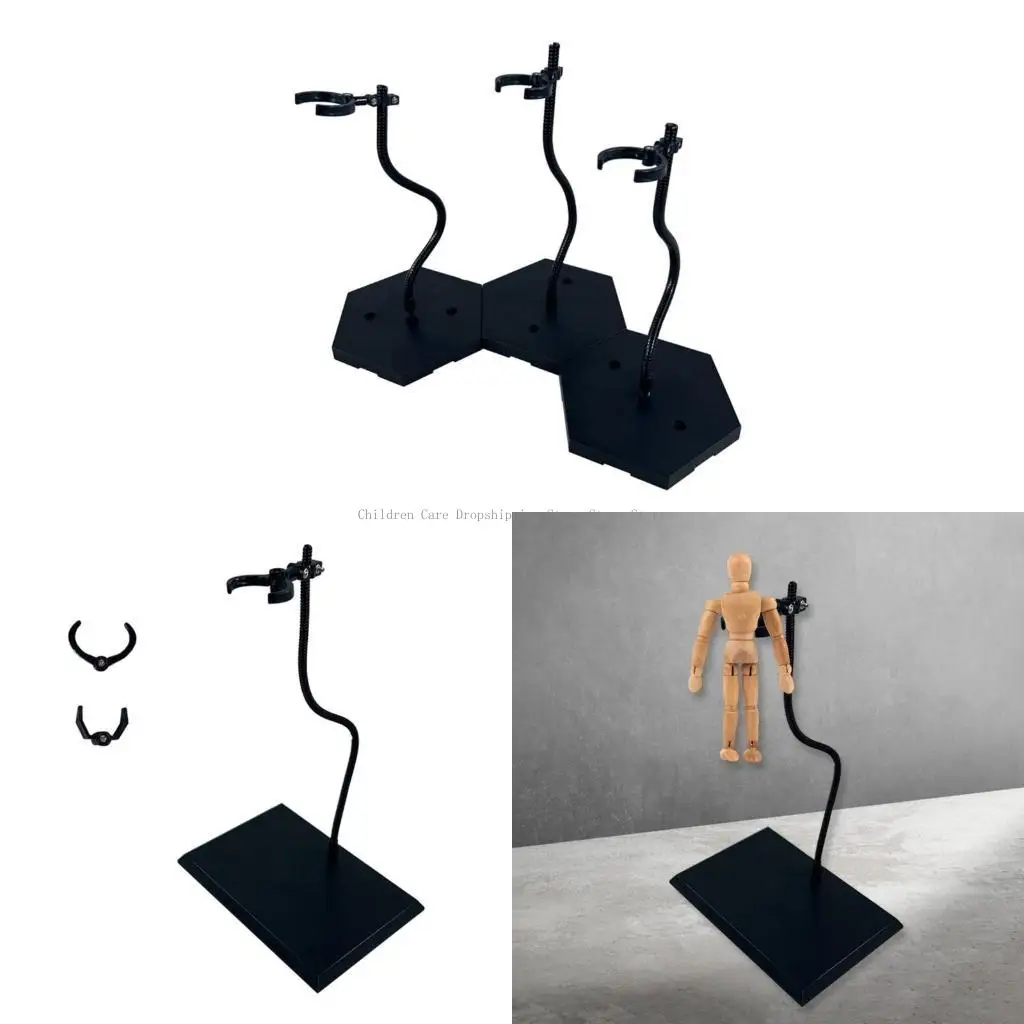 

Flexible Snake Bone Bracket Stand Portable Hobby Display Stand with Flexible Spine for Action and Models