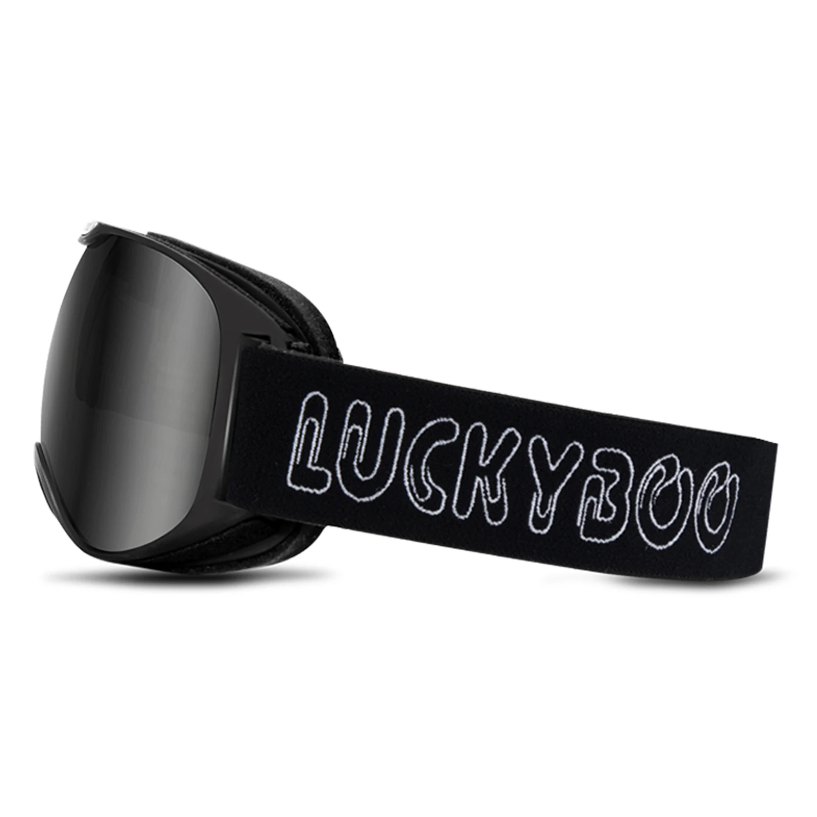 LUCKYBOO L1 children's ski goggles, UV protection, double anti-fog lenses, large field of view, strap adjuster