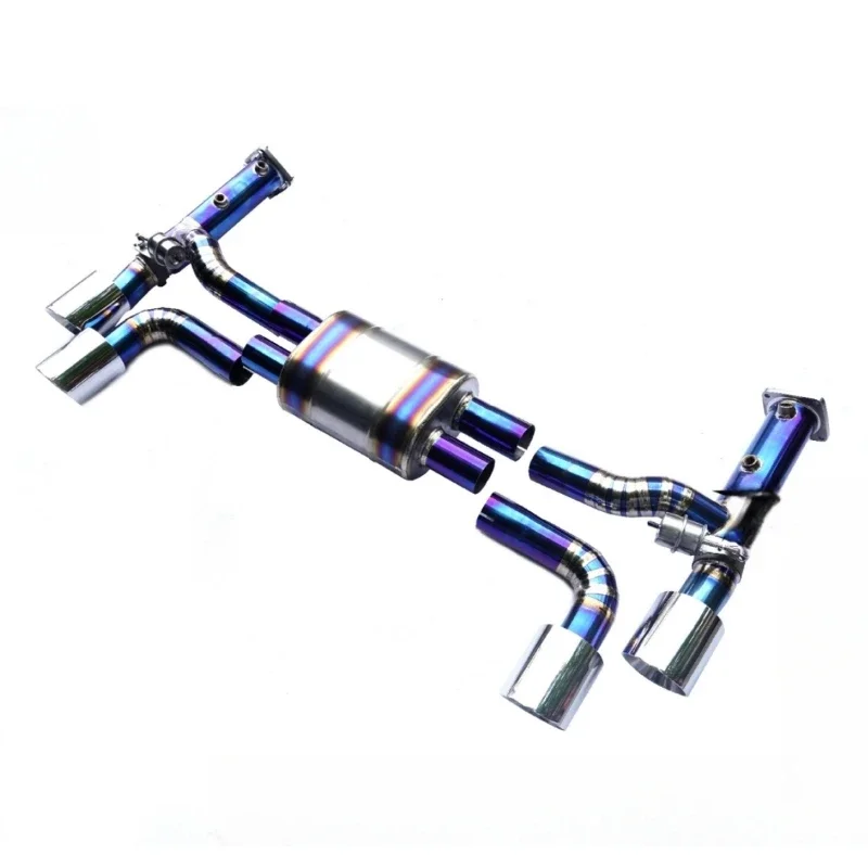 High Performance Stainless Steel Titanium Pipes Racing Sport Muffler Catback Exhaust Systems For Porsche 991.2  3.0 T