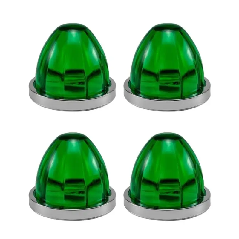 

02DE Replacement Side Marker Lamps 10V 30V Truck Side Marker Light Universal for Trailer Lorry Rear Brake Lights