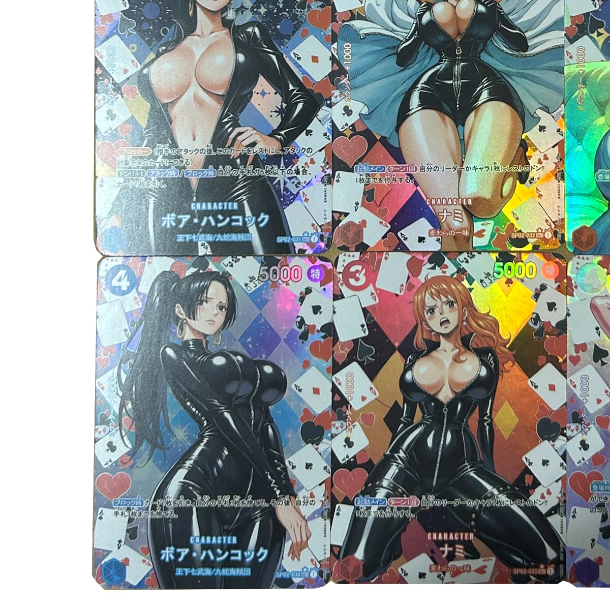 9 Pz/set Fai Da Te Self Made One Piece Robin Nami Poker Uniforme Collezione di Carta di Colore Flash Opcg Kalifa Anime Carte Regalo Giocattoli