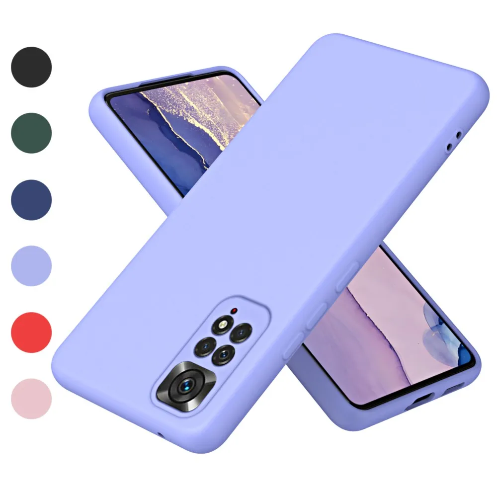 Original Phone Case for Xiaomi Redmi Note12 Pro 4G Liquid Silicone Fundas Redmi Note 12 Pro Soft Luxury Shockproof Cover Cases view 2