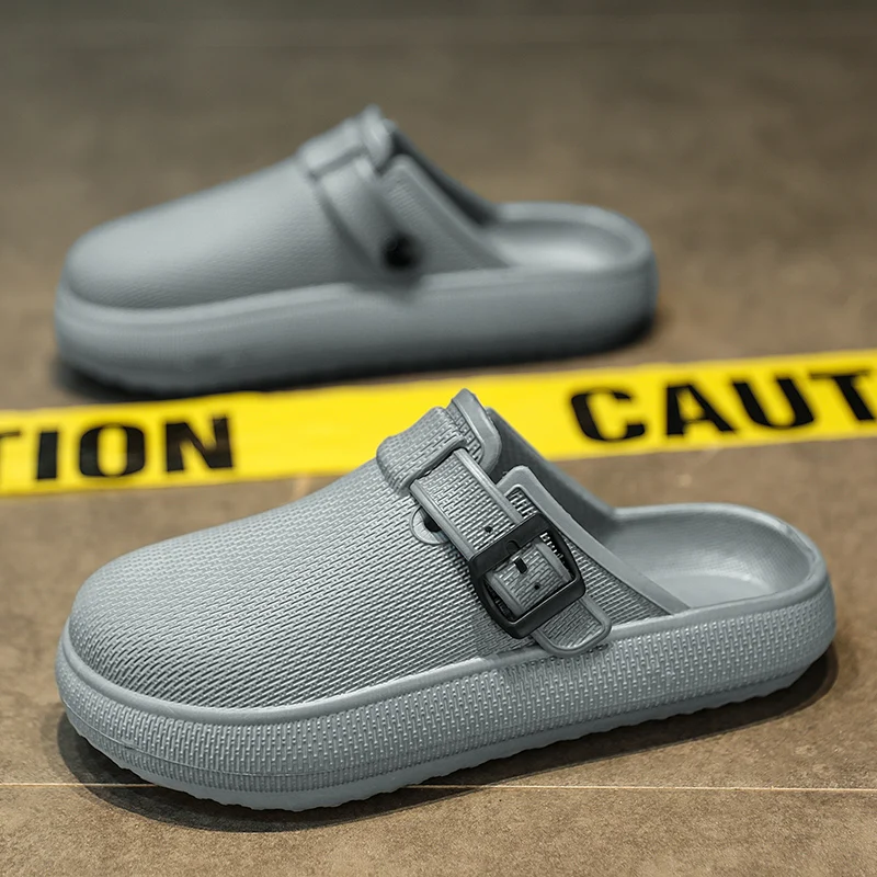 

Тапочки без шнуровки унисекс. Удобный противоскользящий материал из материала EVA. Идеально подходит для поездок на работу и улицу. Повседневная мода для мужчин и женщин.