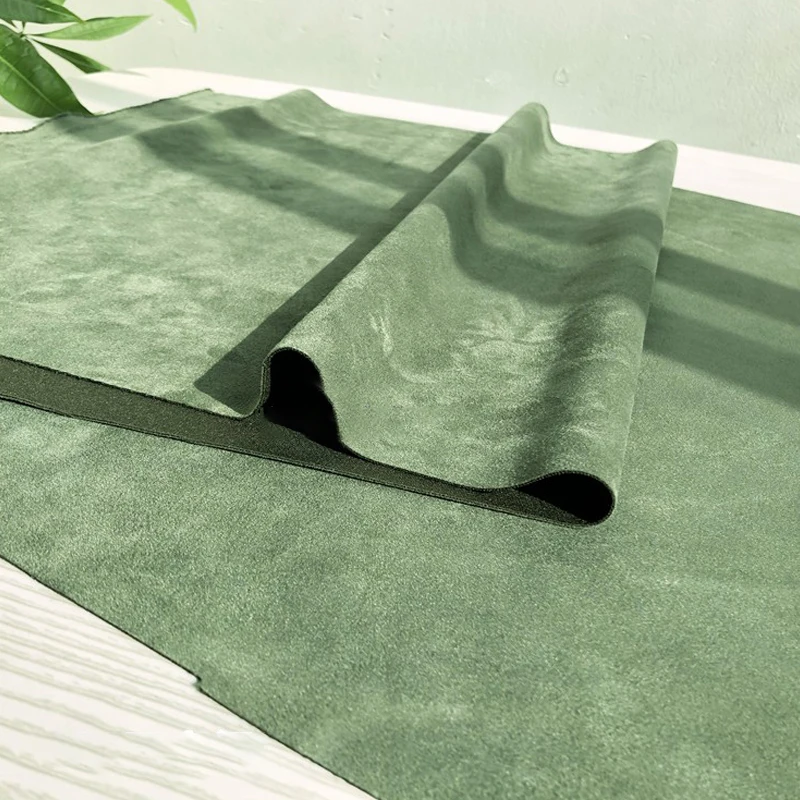 50x150cm Soft Suede Fabric Imitation Leather Thickened Suede Air Layer Fabric For DIY Sofa Chair Cover Pillowcase Bag Coat