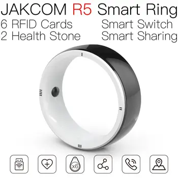 JAKCOM R5 Smart Ring for men women uhf ic card printer automatic rfid sticker writer nfc post deck 8mm id marker metal wholesale