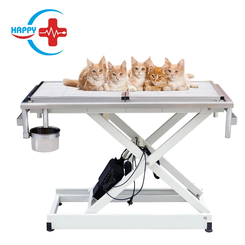 

HC-R014 Veterinary Equipment Vet Dissection Table Stainless Steel Veterinary Operation Table Examination Table For Pet Clinic