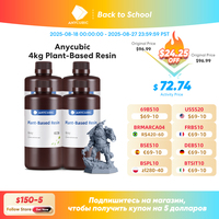 ANYCUBIC ECO UV Resin 1KG/4KG Plant-based Resin For Photon Mono Safety Low Odor Truly Eco-friendly 3D Printer Printing Materials