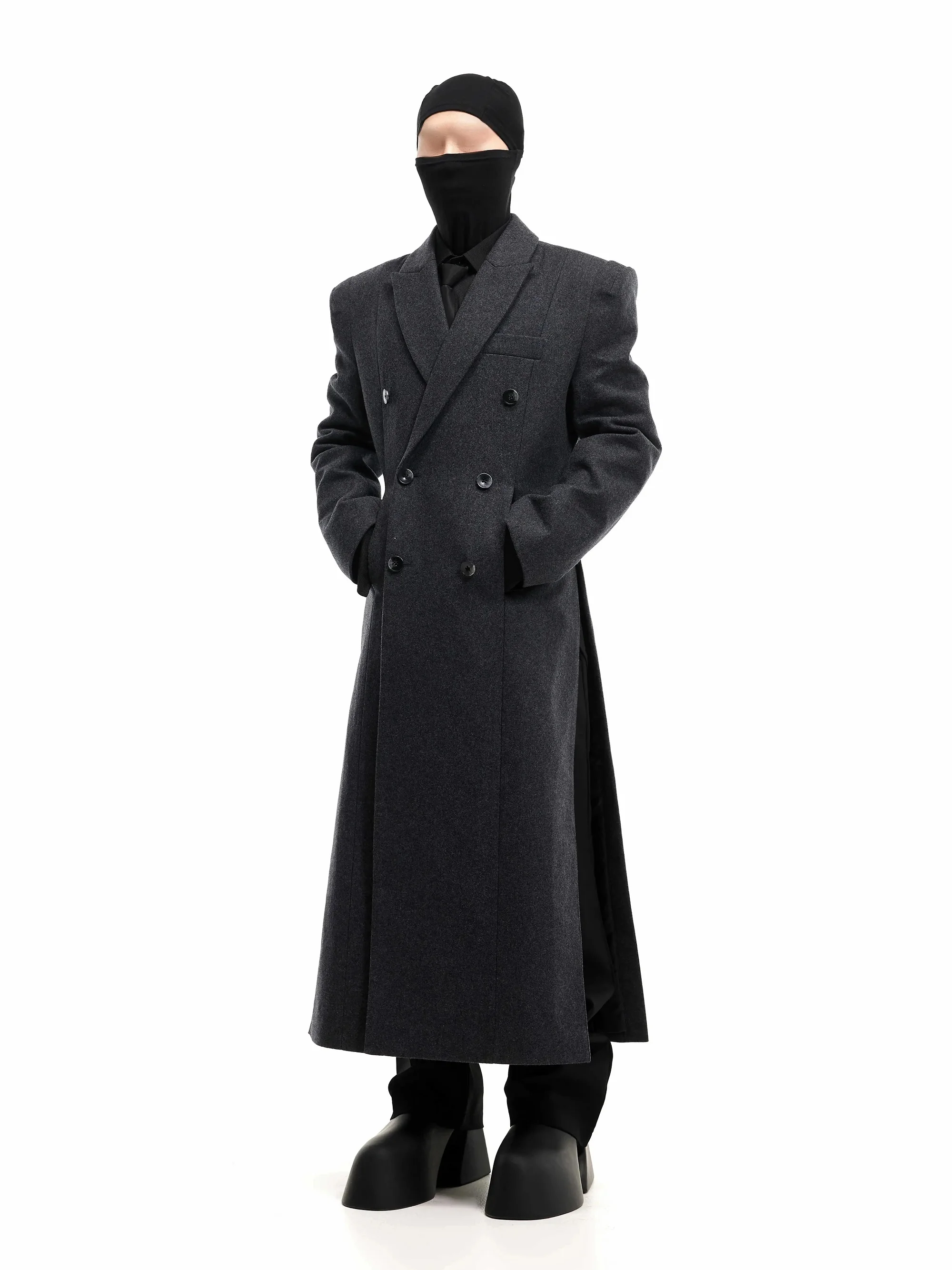 Thumbnail 3 - #18 Trending Mens Wool Blend Overcoats Right Now