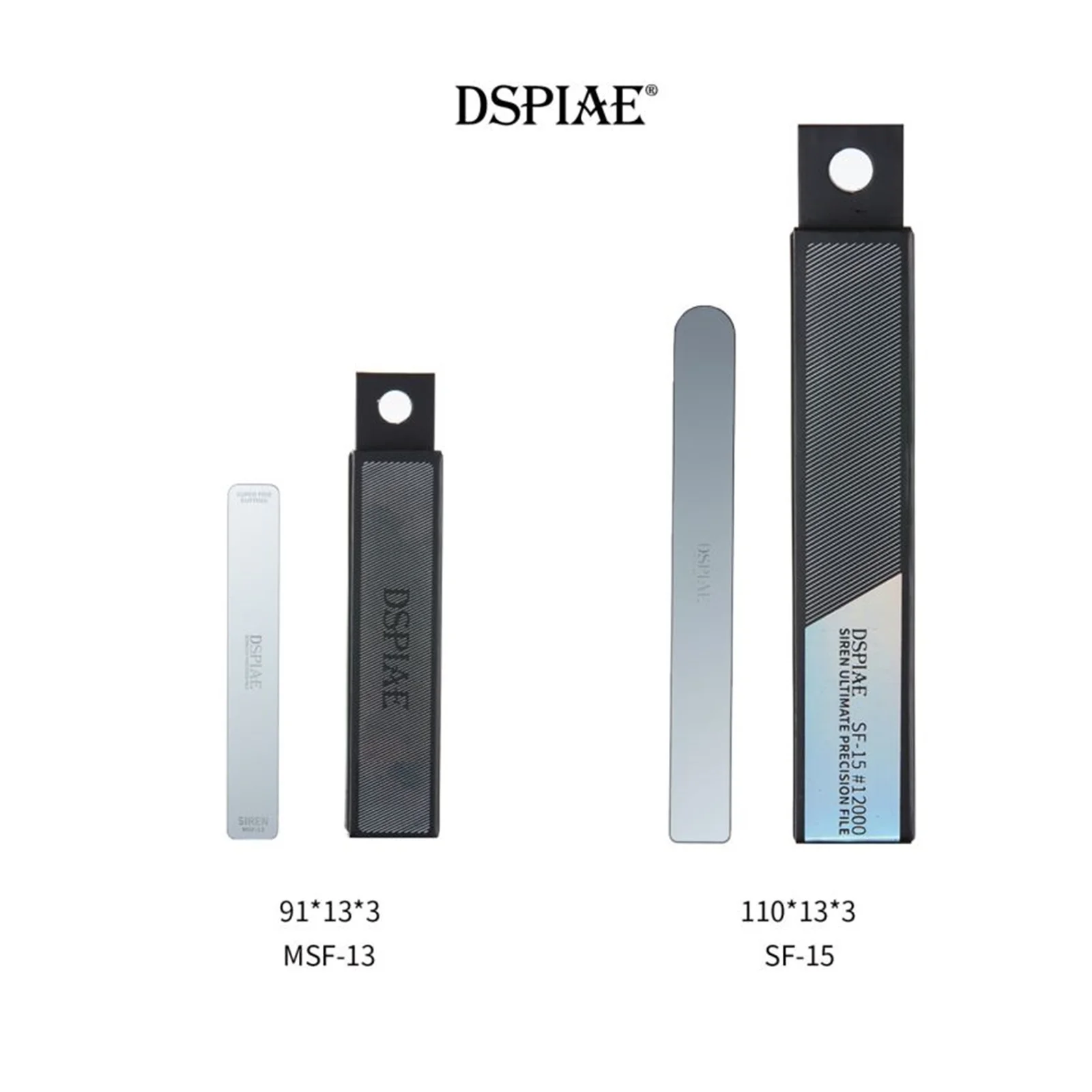 DSPIAE SF-20/SF-15/MSF-13 Siren Ultimate Precision File Model Assembly Tool Hobby Accessory Military Model Making Tool Assembly