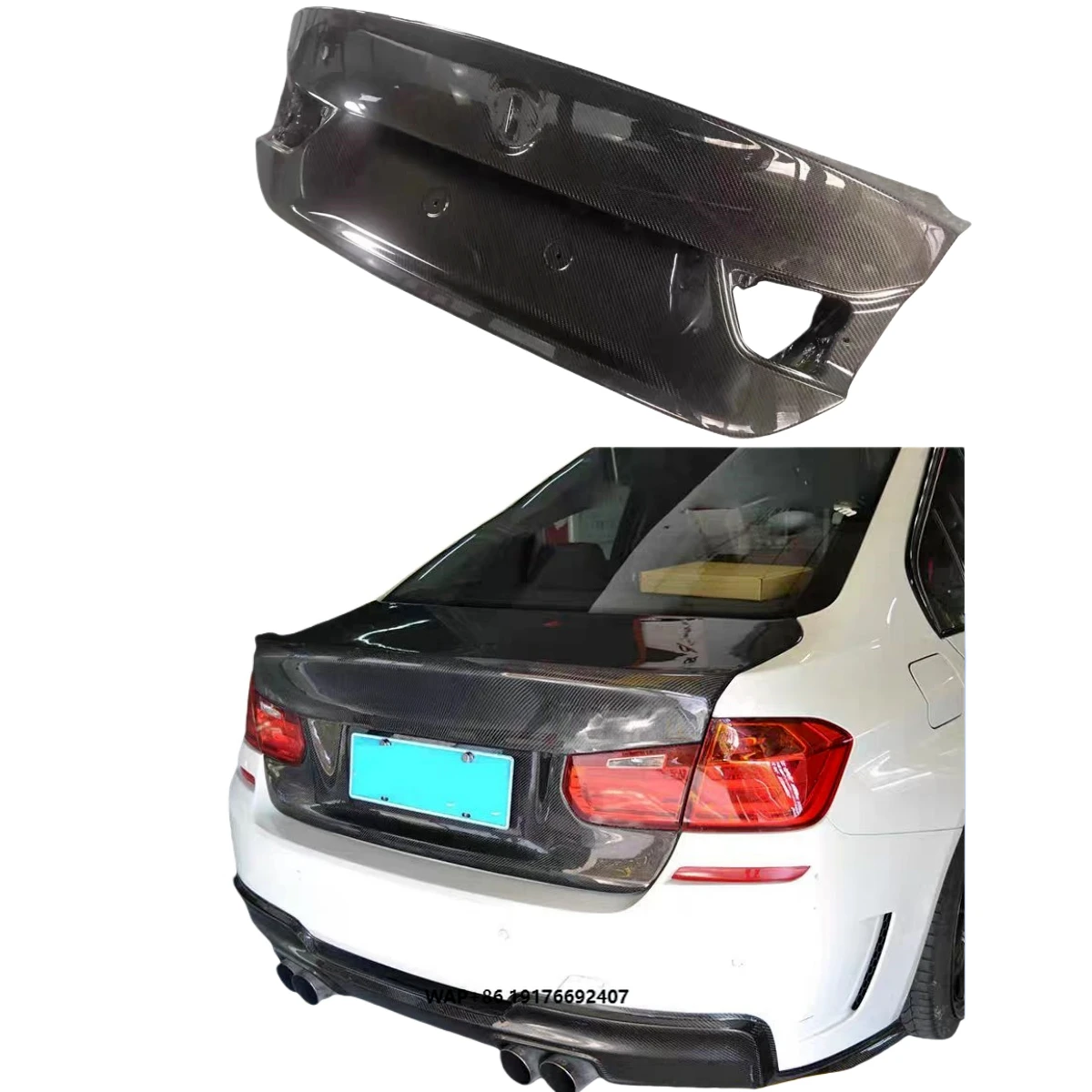 

ForBMW 4 Series Upgrade Carbon Fiber Fenders,diffuser, Front and Rear Spoilers,Trunk Lid, Body Kits