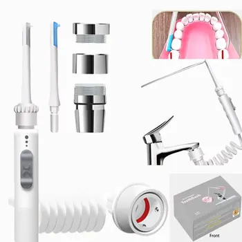 New Water Dental Flosser Faucet Oral Irrigator Floss Dental Irrigator Dental Pick Oral…