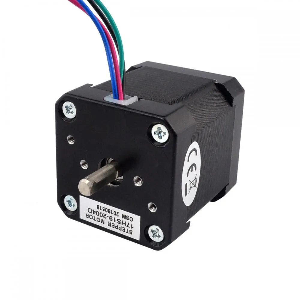 Dual Shaft Nema17 Stepper Motor 4-lead 48mm 59Ncm(83.78oz.in) 2A Nema 17 Step Motor for 3D Printer CNC Engraving Milling Machine