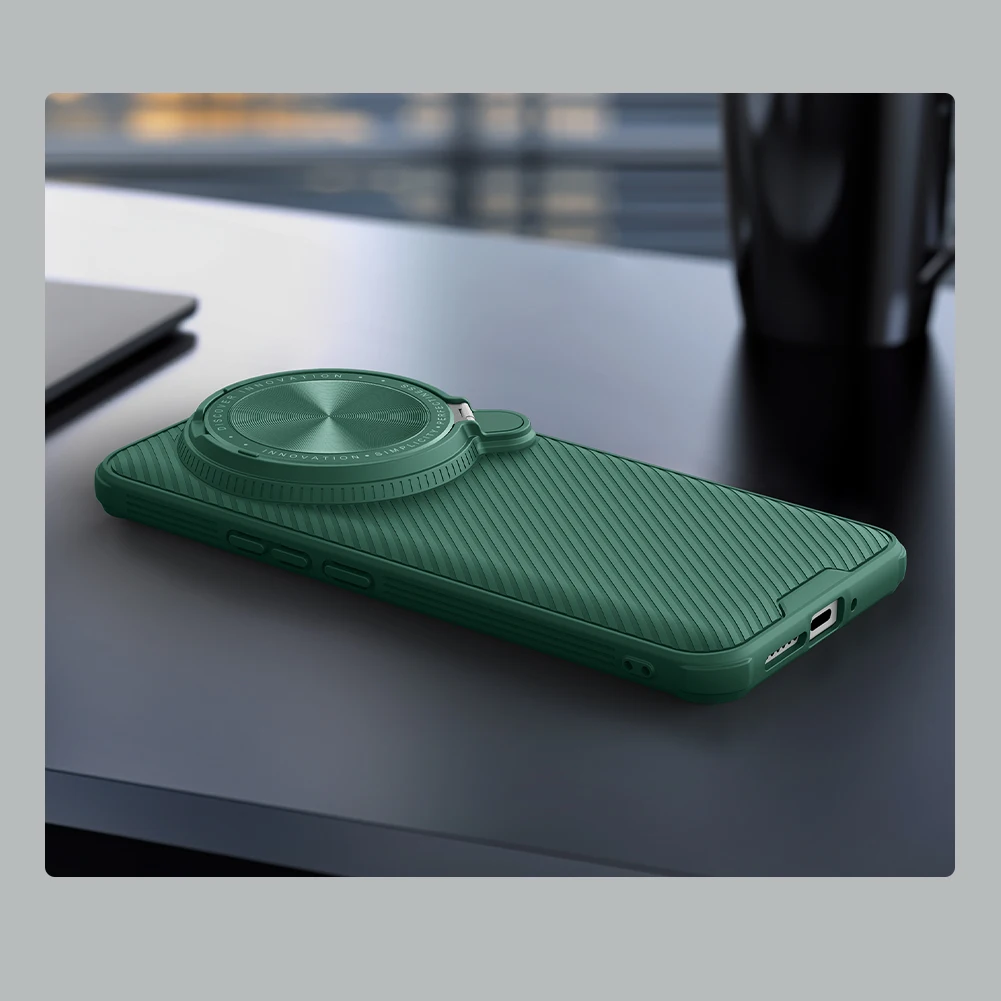 For Xiaomi 14 Ultra Magsafe Case NILLKIN CamShield Prop Magnetic Case Full Coverage Lens Holder Phone Cover For Xiaomi 14 Ultra