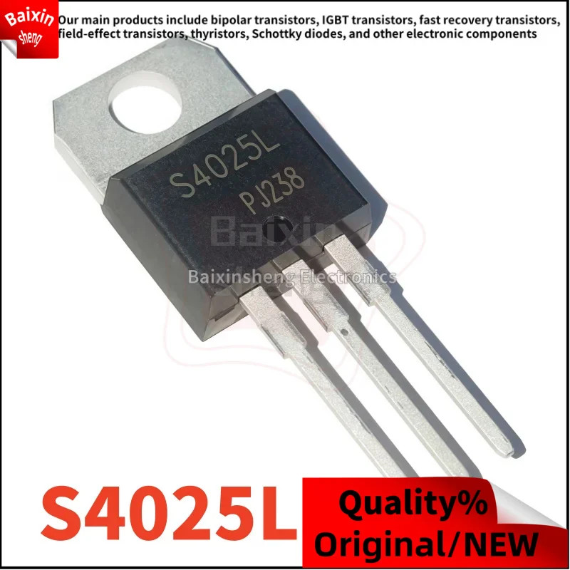 

10PCS Brand new quality S4025L S4025 TO-220 Unidirectional thyristor 25A 400V