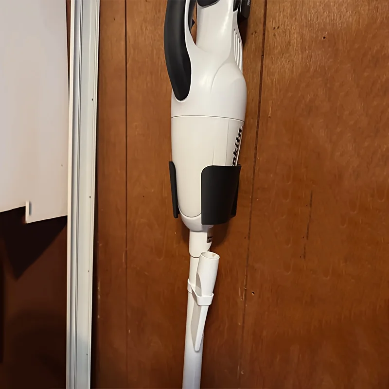 ملحقات RV لحامل المكنسة الكهربائية ماكيتا على الحائط مع 4 فتحات لولبية لتخزين أرفف المرافق المتنقلة #3