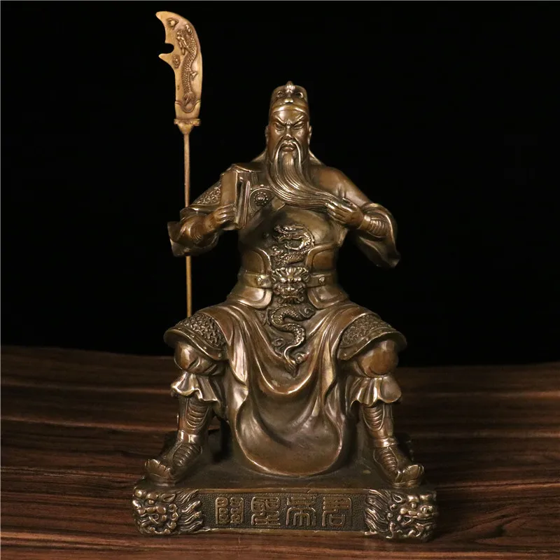 Purely for , ornaments, night reading, Gong statue from the Spring and Autumn Period, Guan Di, Saint Lord,