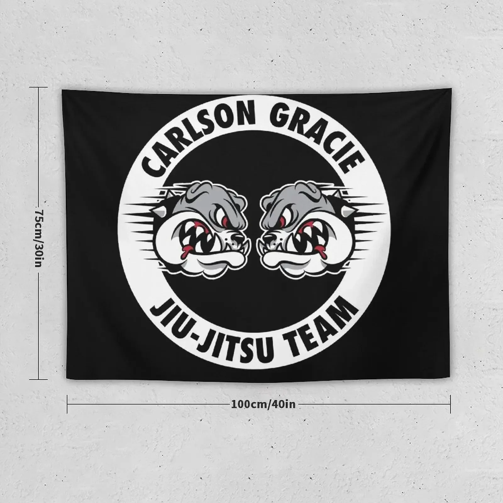 Carlson Gracie Jiu-Jitsu Team Tapestry Cute Decor Bedroom Decoration Tapestry