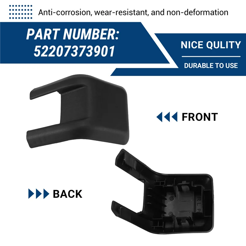 

Rear Center Seat Rail Sliding Track Bonnet Cover Trim 52207373901 For BMW X1 X2 2 Series F48 F49 Seat Slide Bracket Clip