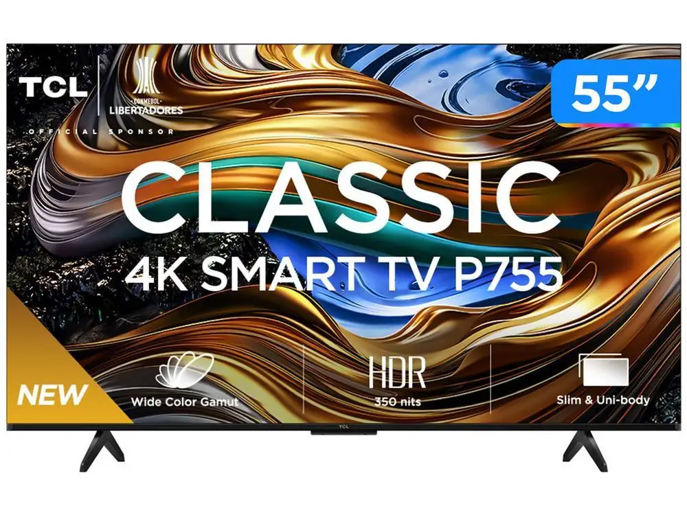 Smart TV 55 ”LED TCL 55P755 Wi-Fi Bluetooth