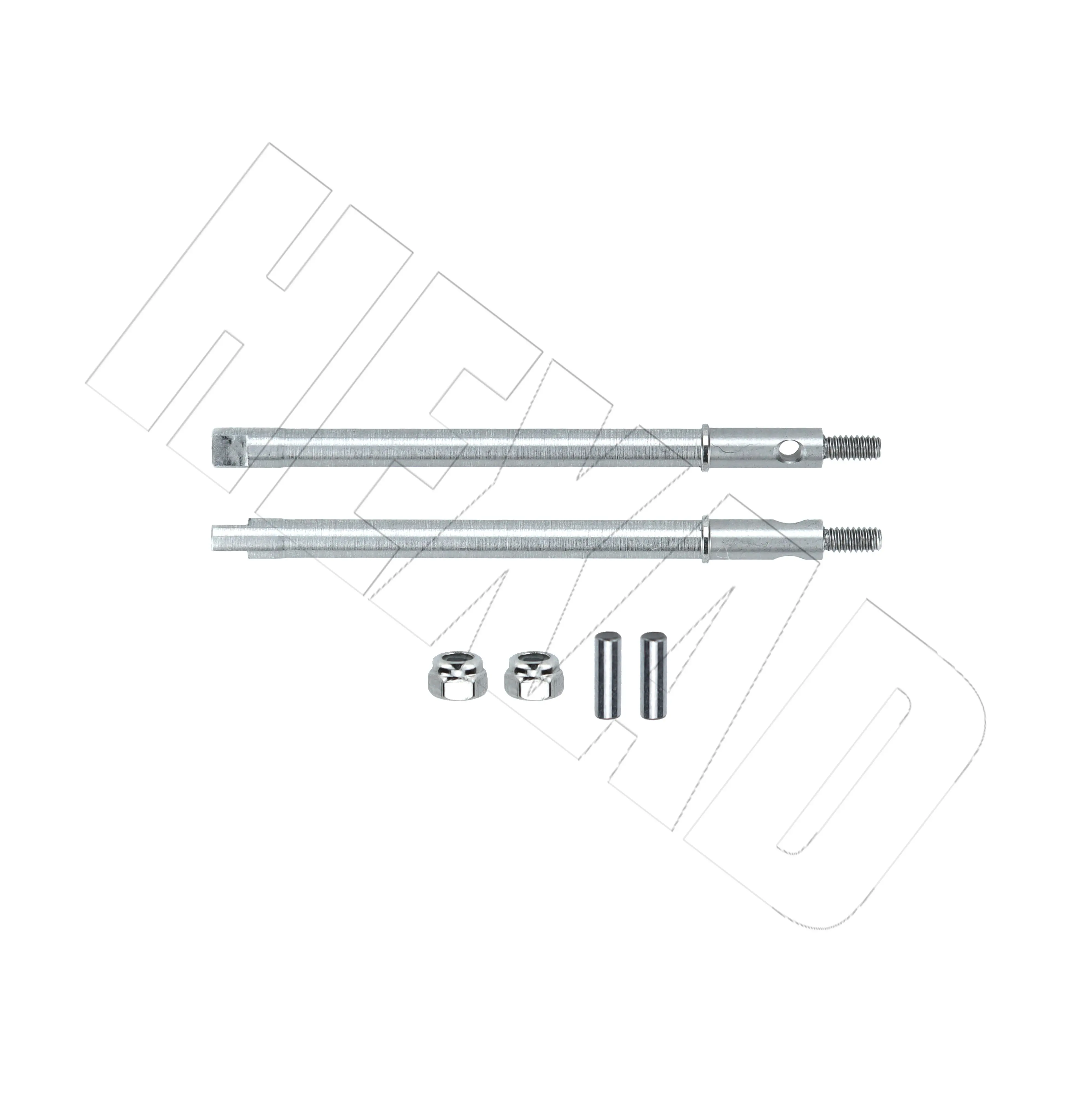 Axial SCX24 metalowy przednia i tylna oś ze stali nierdzewnej CVD zestaw wału napędowego do 1/24 SCX24 AXI00004 B17 90081 części do zdalnie