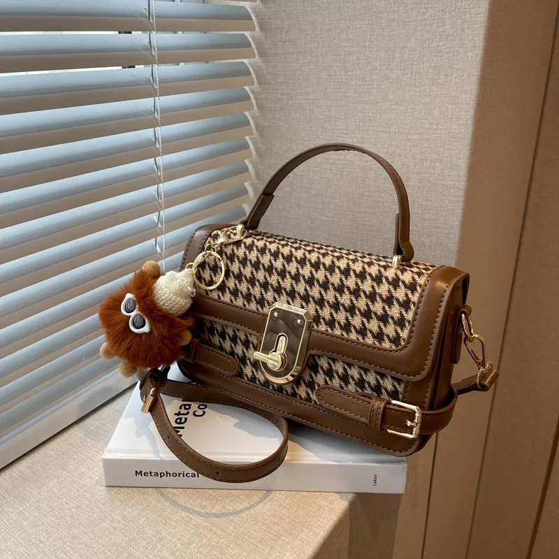 Women bag  2022 New Rhombus Female Bag  Plaid Bag Korean Fashion Designer Luxury Shoulder Slung Small Square Bag