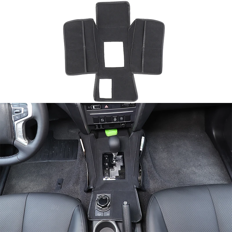 

1Pcs Black For Mitsubishi L200 Triton 2019-2023 Car Central Control Protection Cover Sticker Interior Protection Accessories