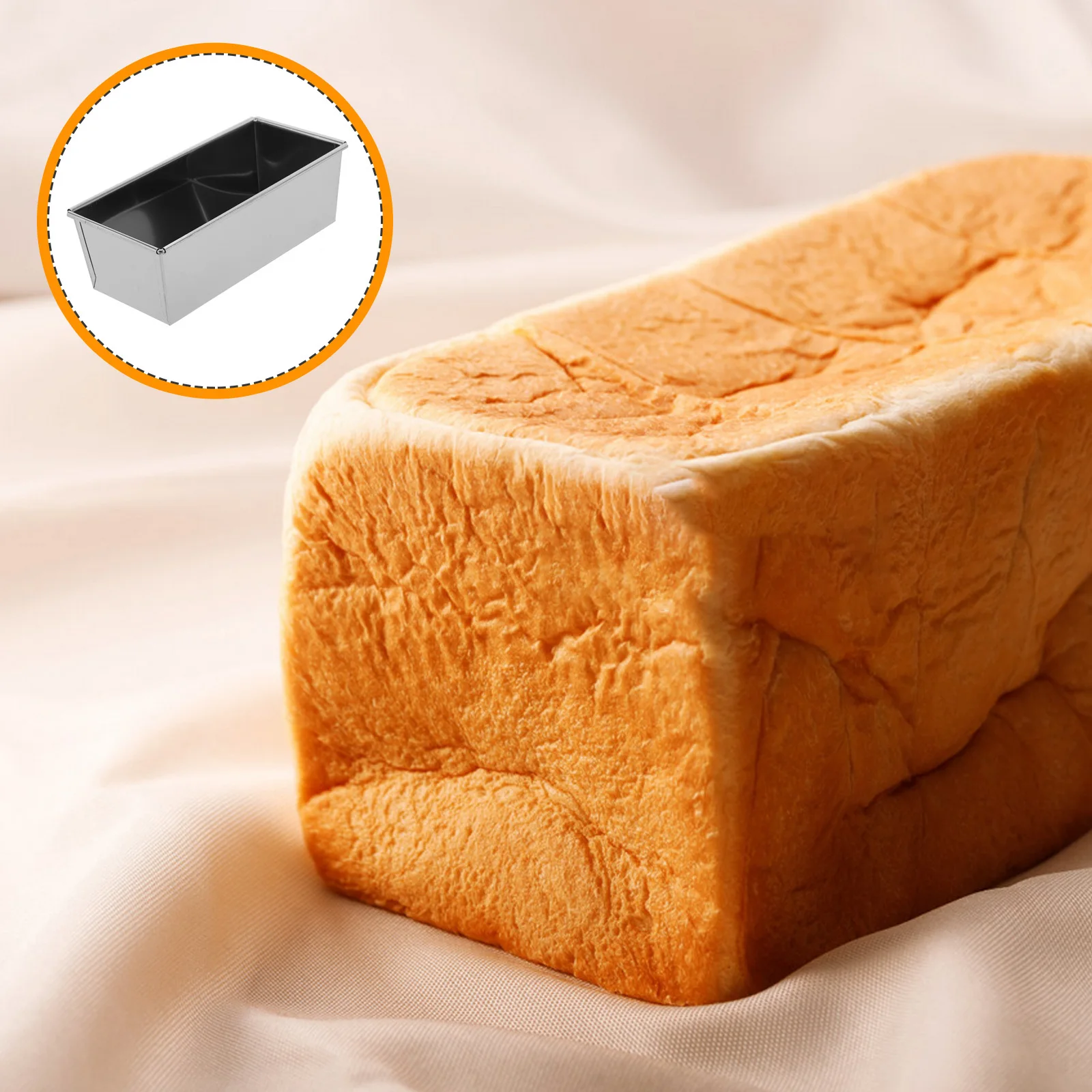 

1pcs Mini Square Toast Mold Stainless Steel Bread Loaf Pan Non-Stick Baking Tray For Homemade Bread Cake Meatloaf Oven Bakeware