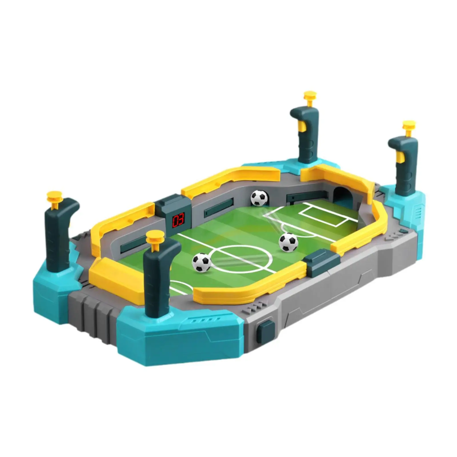테이블탑 축구 게임 실내 스포츠 장난감 뒷마당을 위한 교육용 축구 게임