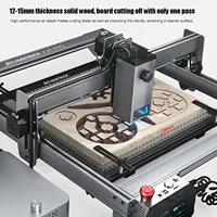 You Will Like It ATOMSTACK X20 S20 A20 PRO 130W DIY CNC Cutting Metal jewelry Wood Credit Card Built-in Air Assist System