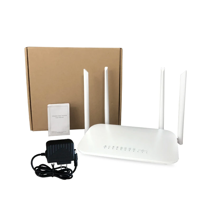 1200mbps Gigabit 4g CPE Cat 6 Lte Routers com cartão Sim 4g Wifi Router Home sem fio